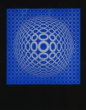Victor Vasarely, Screenprint, 1970's
