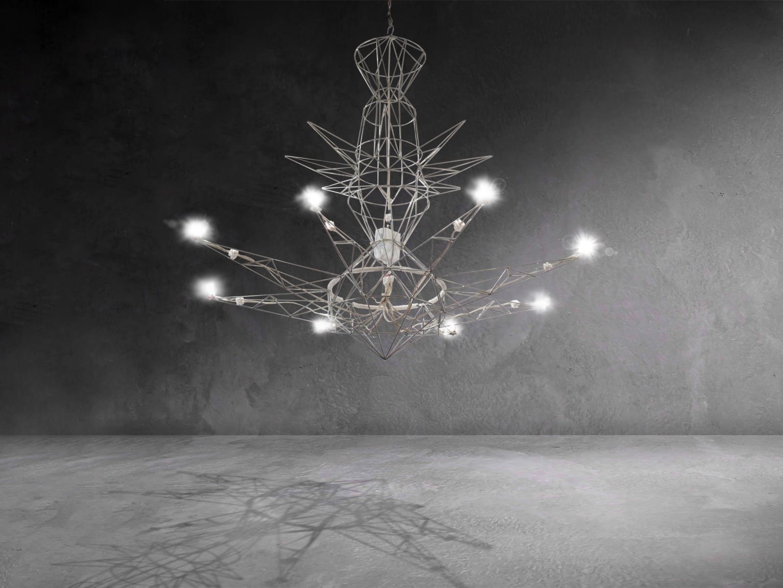 Tom Dixon, Pylon Chandelier, 1995