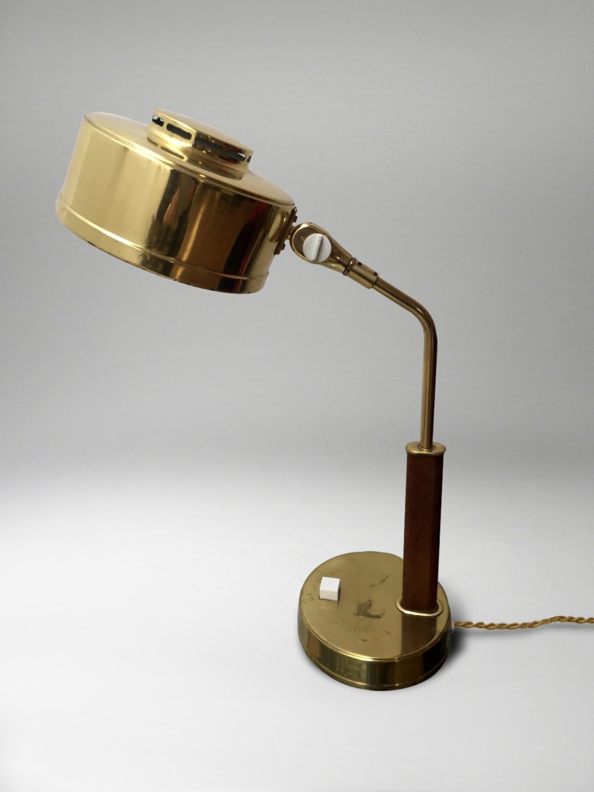 Bröderna Johansson Auto-Metallfabrik, Pair of Swedish Desk Lamps, 1950s