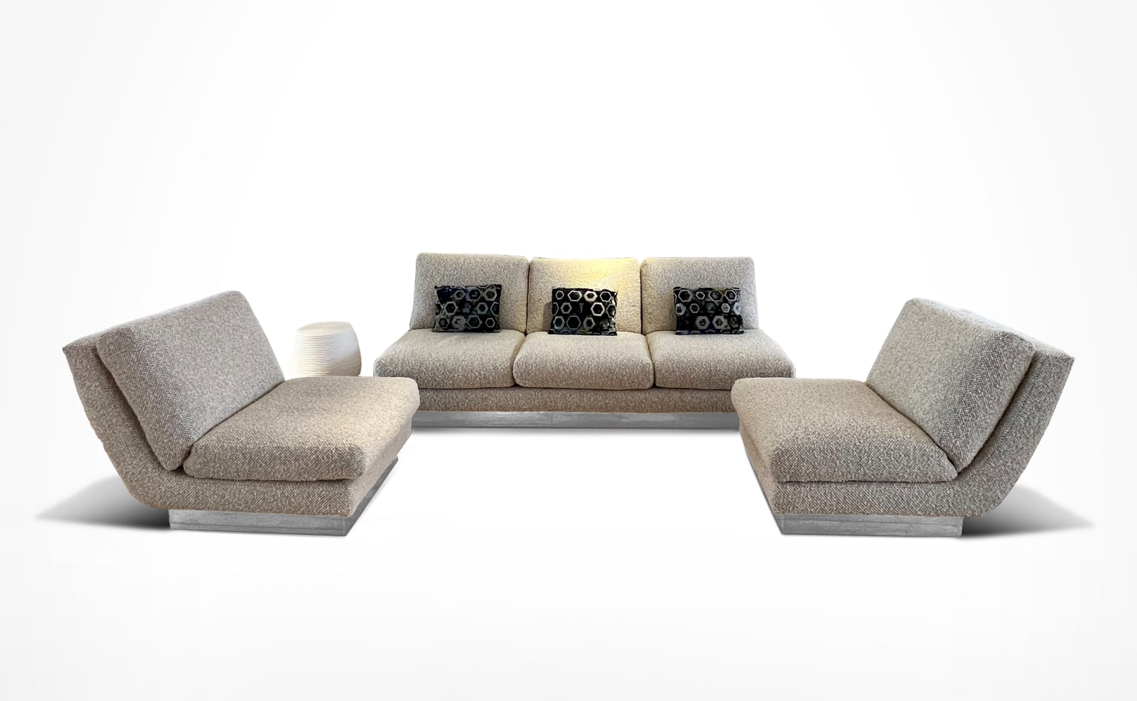 Jacques Charpentier, 'California' Pair of Chairs, 1970s