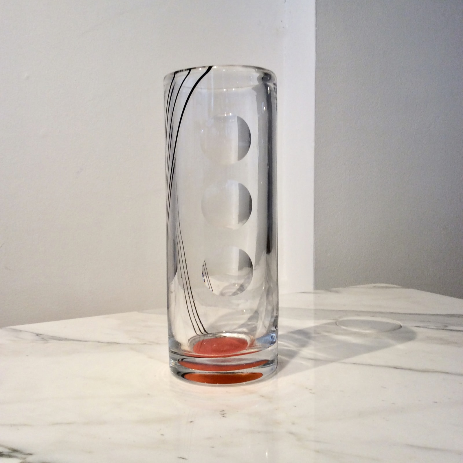 Olle Alberius, Glass vase, 1973