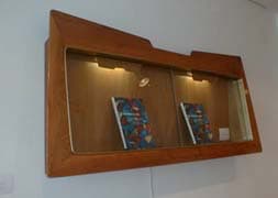 Ico Parisi (attributed to), Wall-Mounted Display Cabinet, 1950's