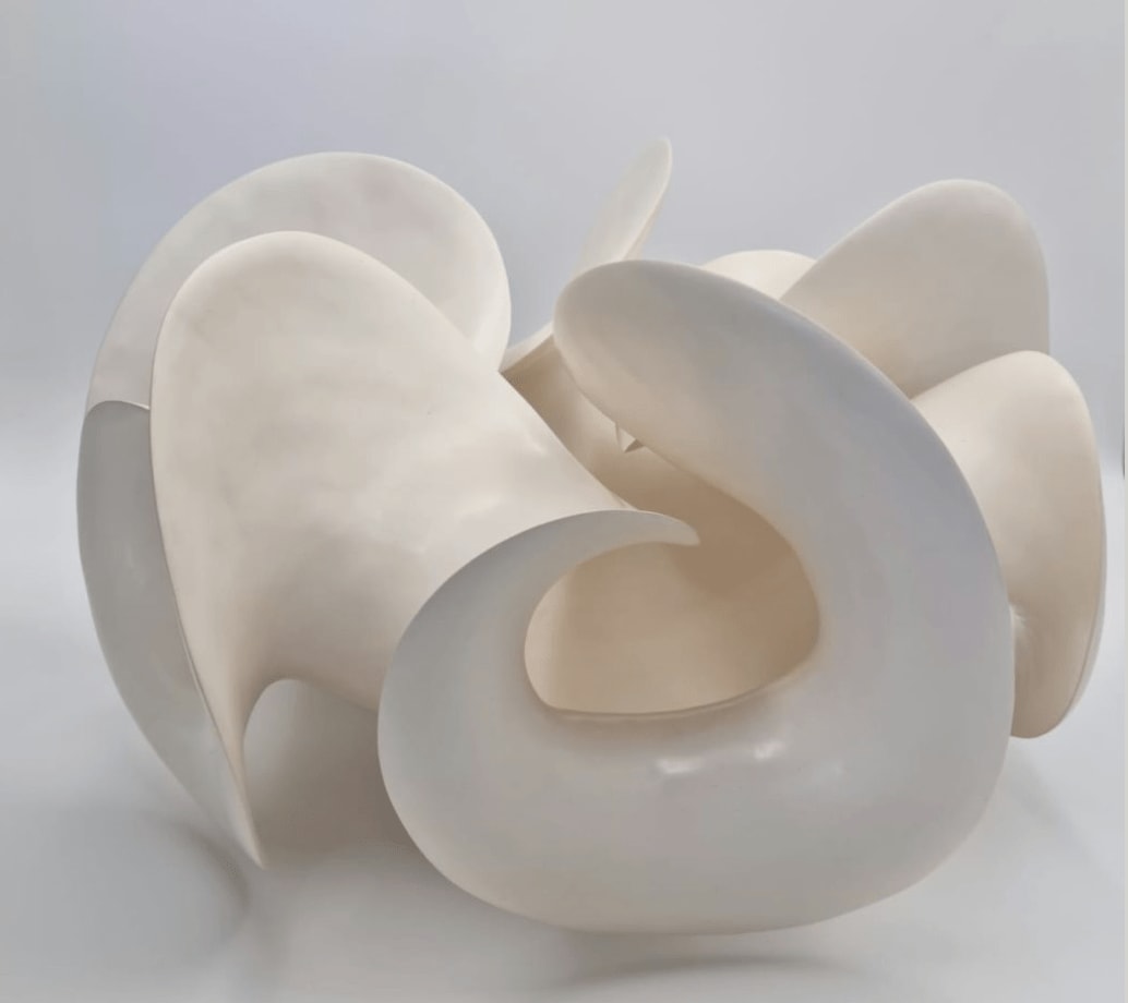 Astrid Dahl, "Leaflollipop' Ceramic Sculpture, 2022