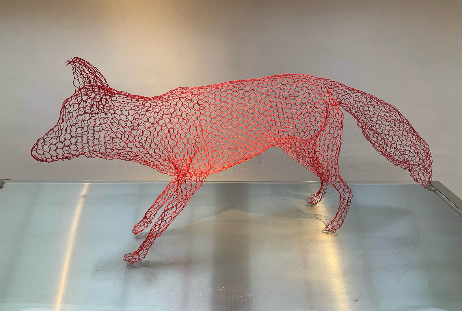 Benedetta Mori Ubaldini, Red Fox Sculpture, 2025