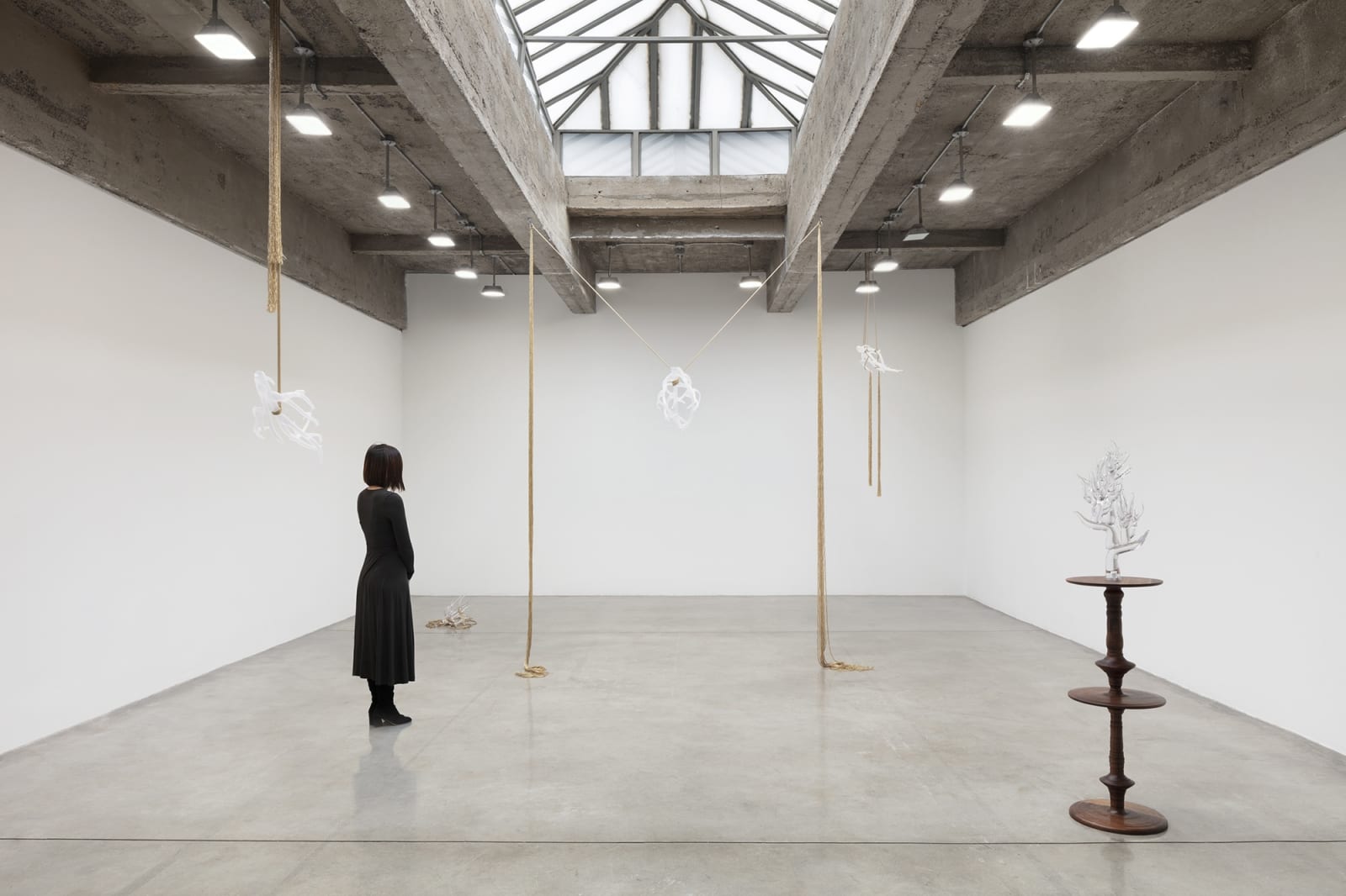 Kelly Akashi, Installation view, Mood Organ, Tanya Bonakdar Gallery, 2020