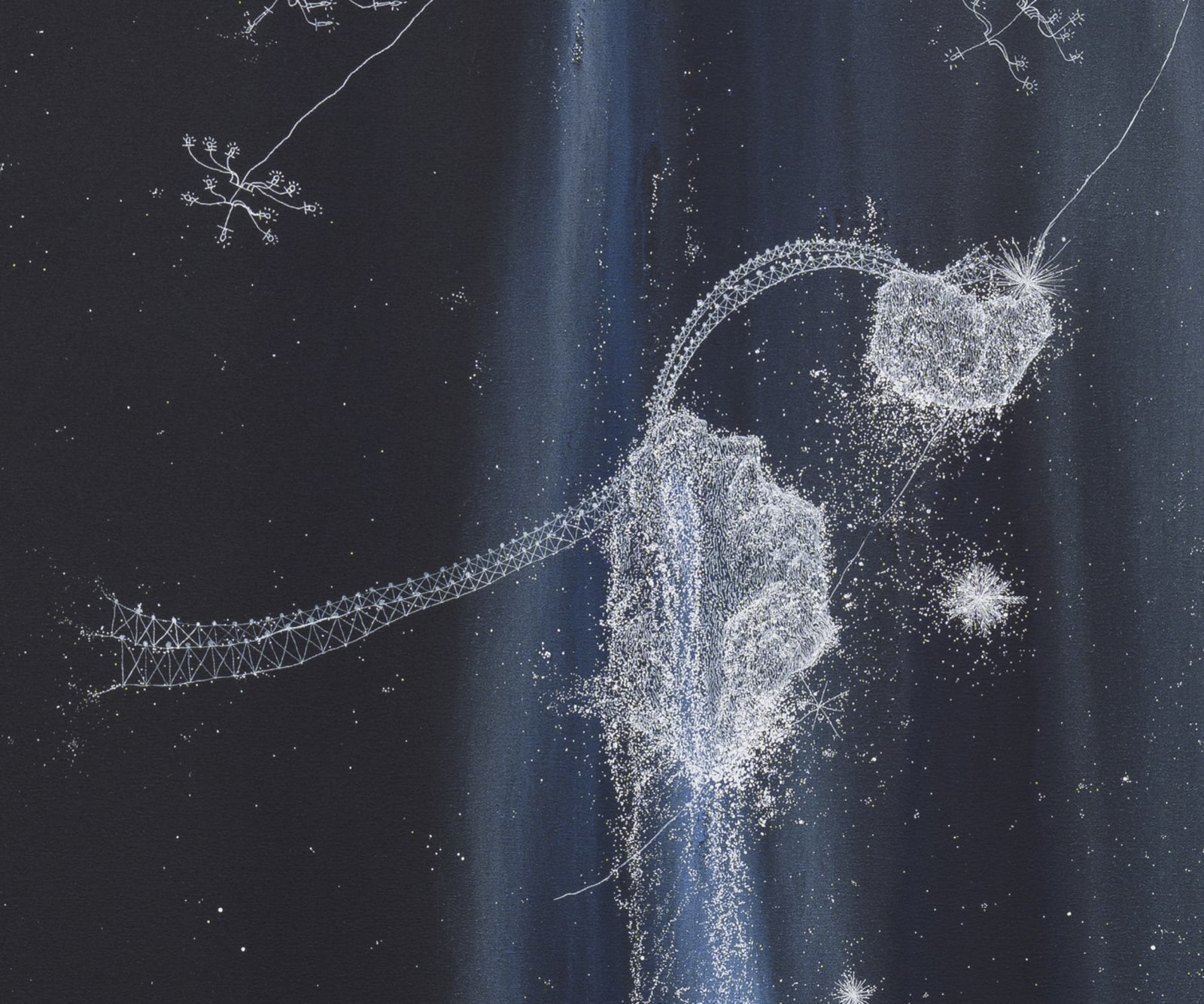 sandra cinto cosmic painting