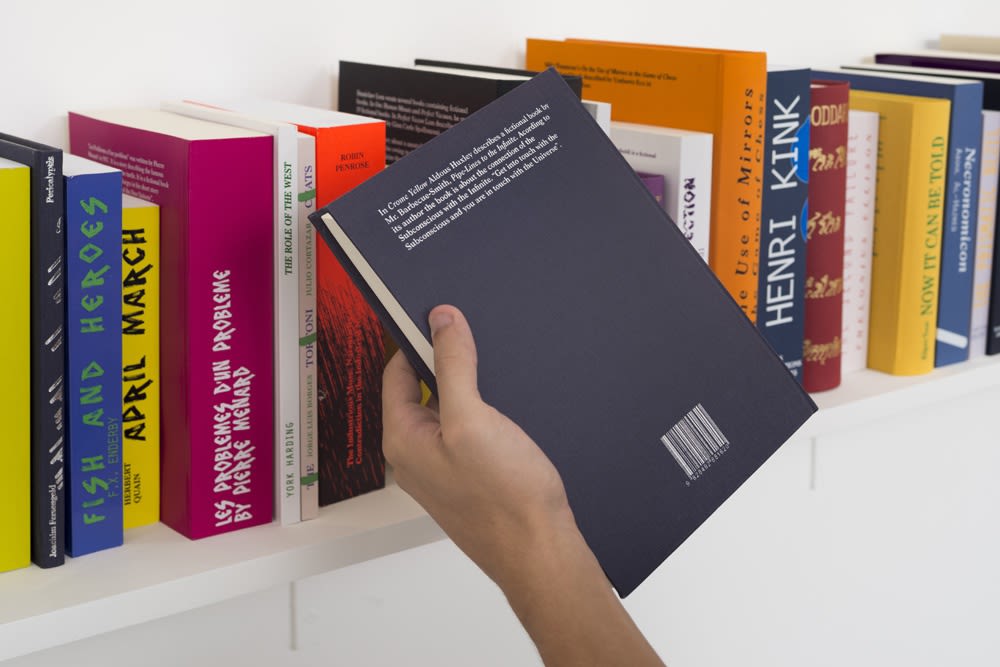 Agnieszka Kurant, Phantom Library [detail], 2011-2012