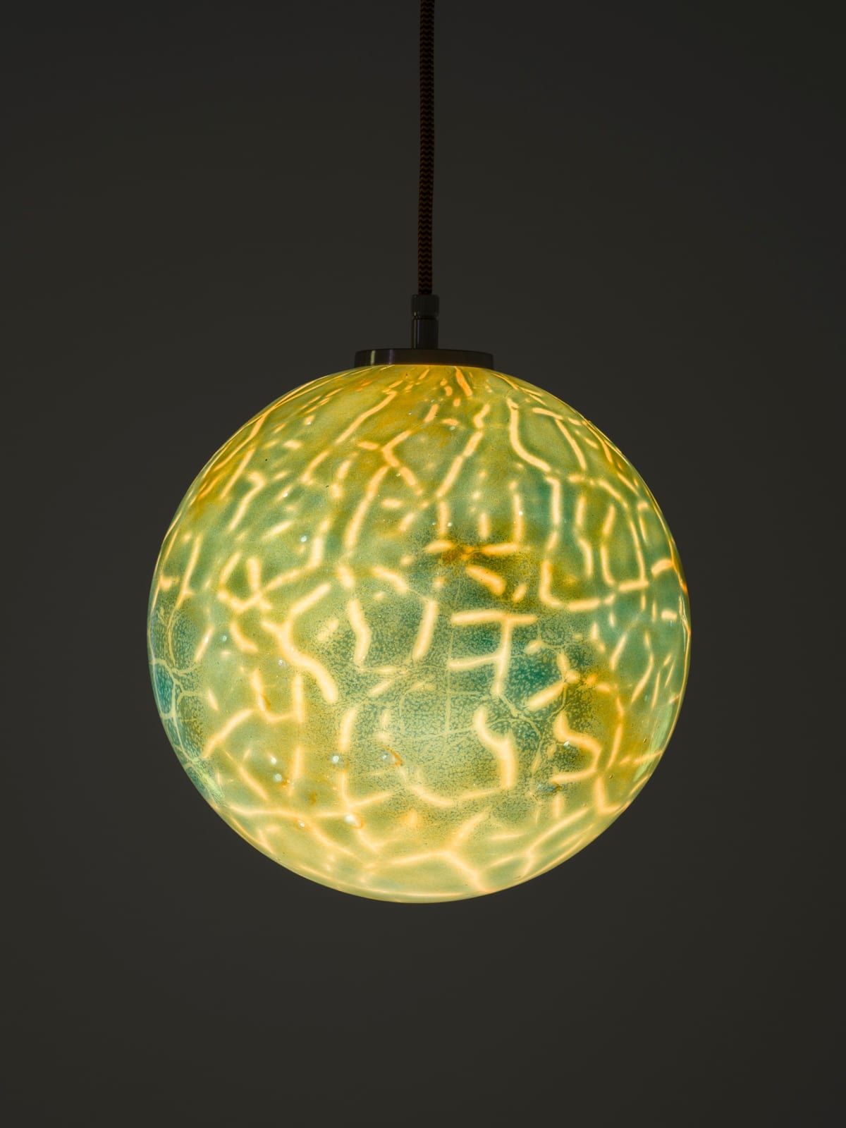 Slavs and Tatars lamp turned on