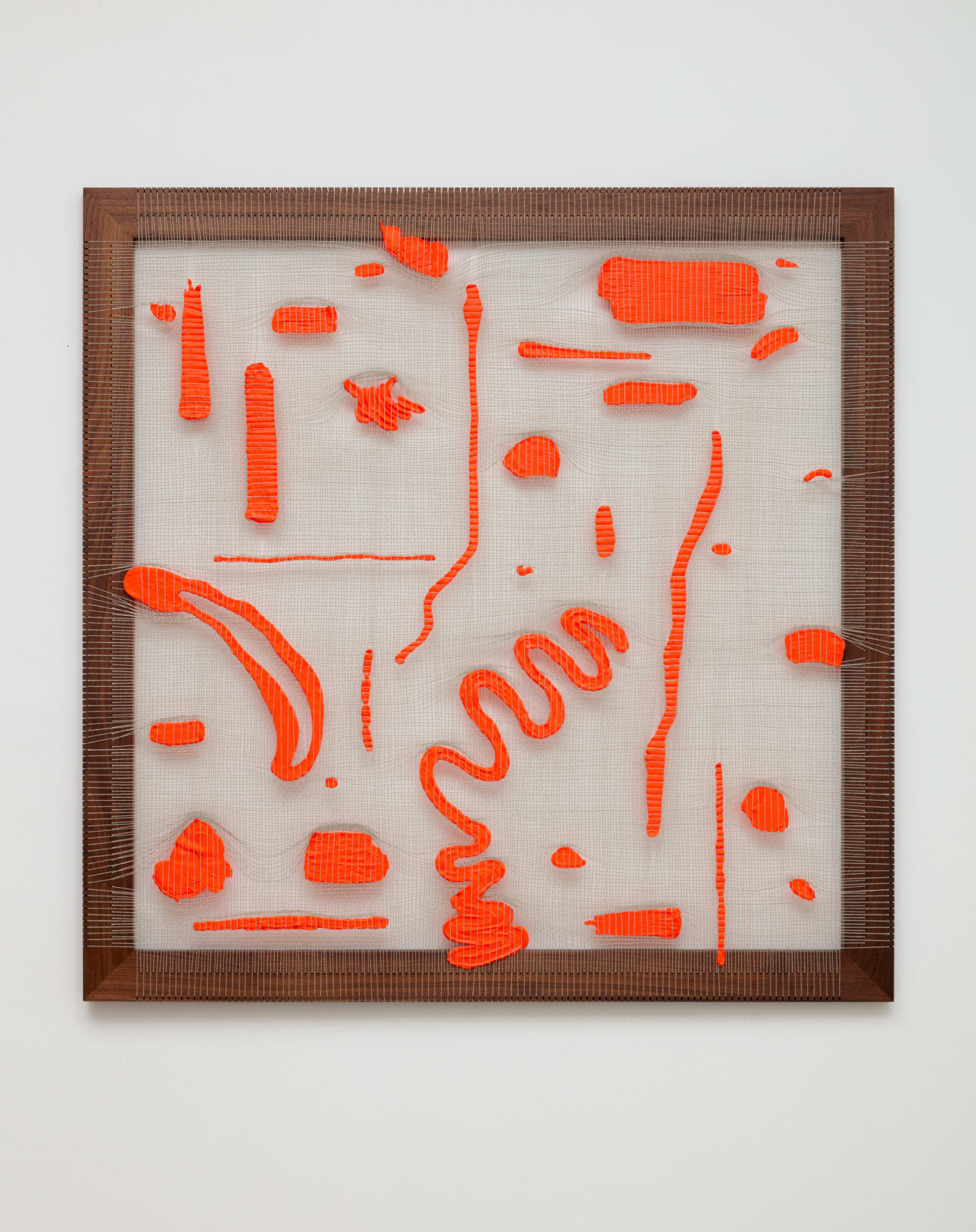 Image of Core Memory, Brushstrokes (Fluorescent Orange).