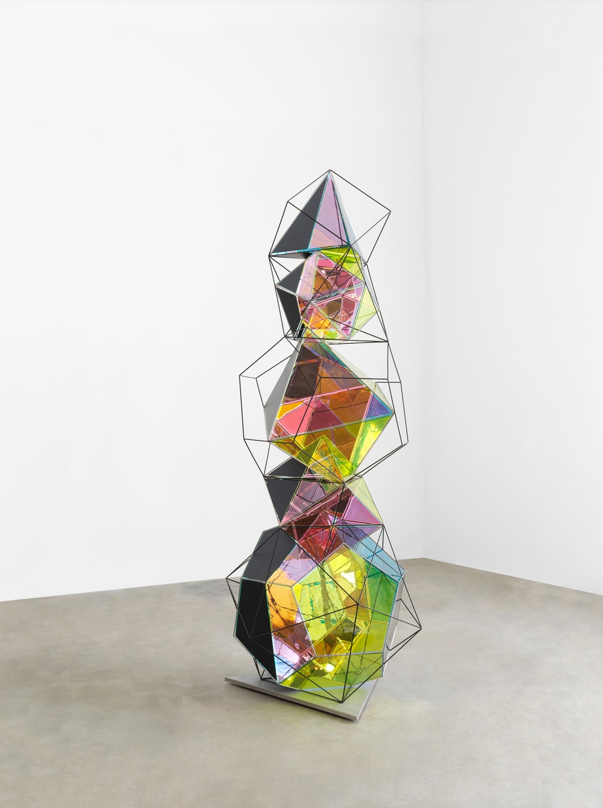 Image of Olafur Eliasson sculpture Probability of conscious gravitation