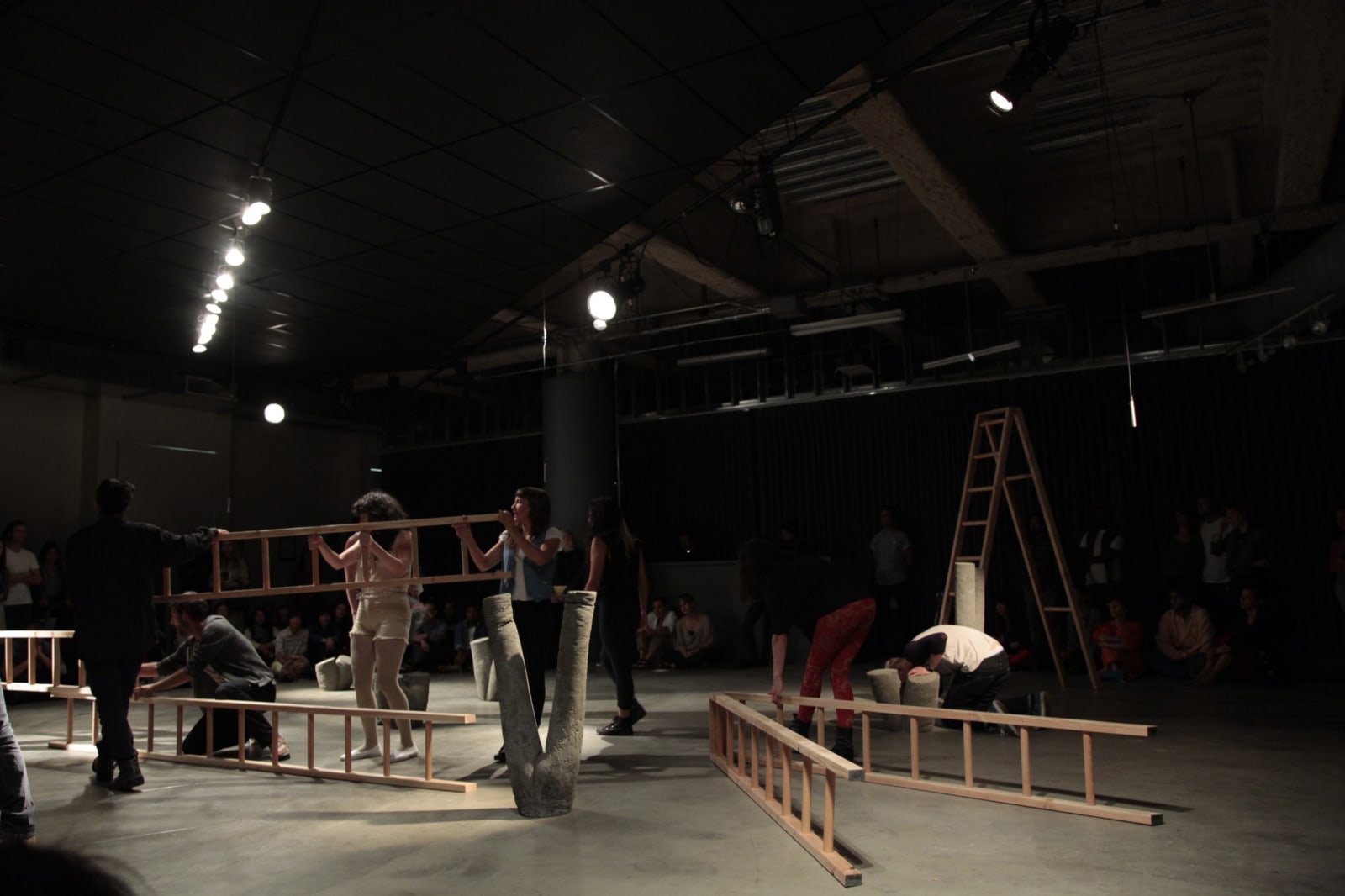 Installation view, Brutal Set, Made in LA, Hammer Museum