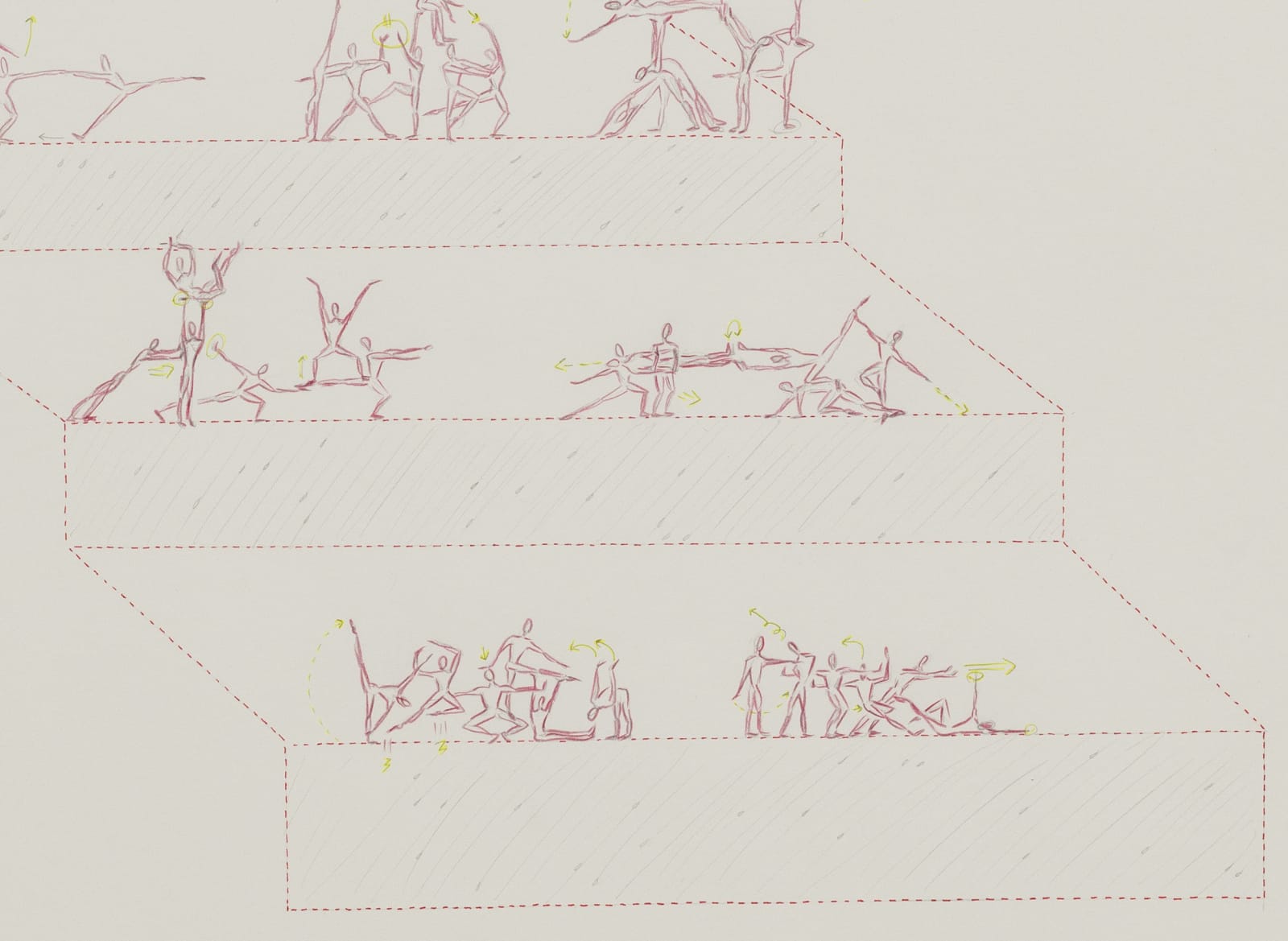 hollander drawings of dance movements