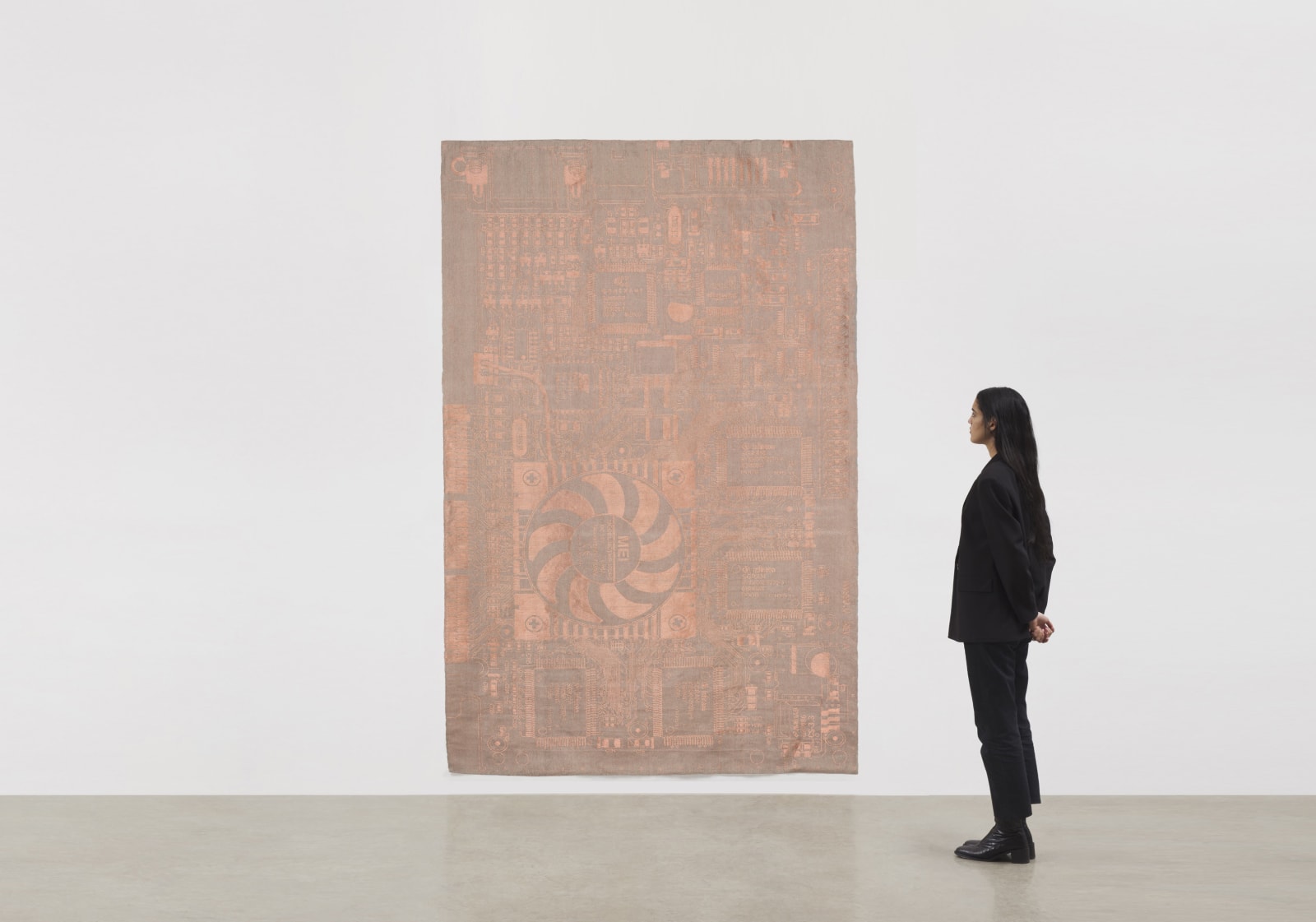 image of Copper Tapestry (GeForce 256 Graphics Card, Nvidia, 1999).