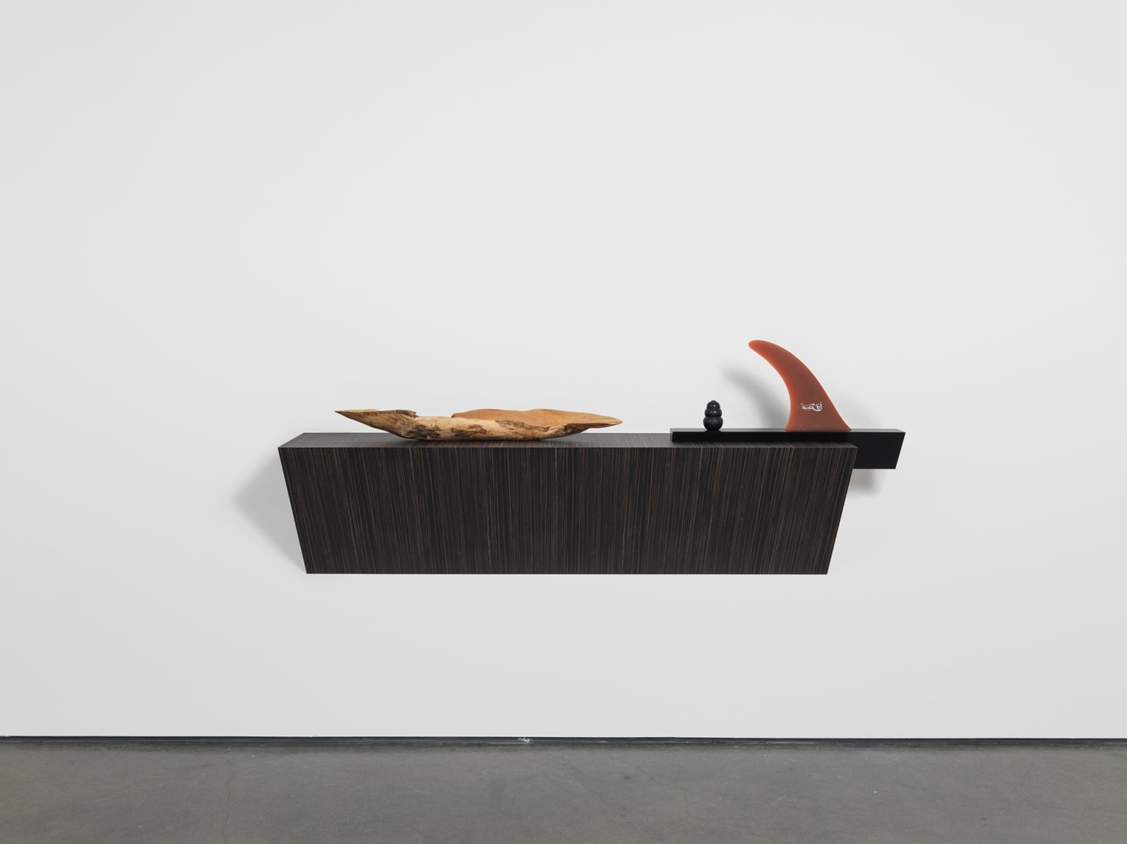 Untitled (bowl, dog chew, fin)
