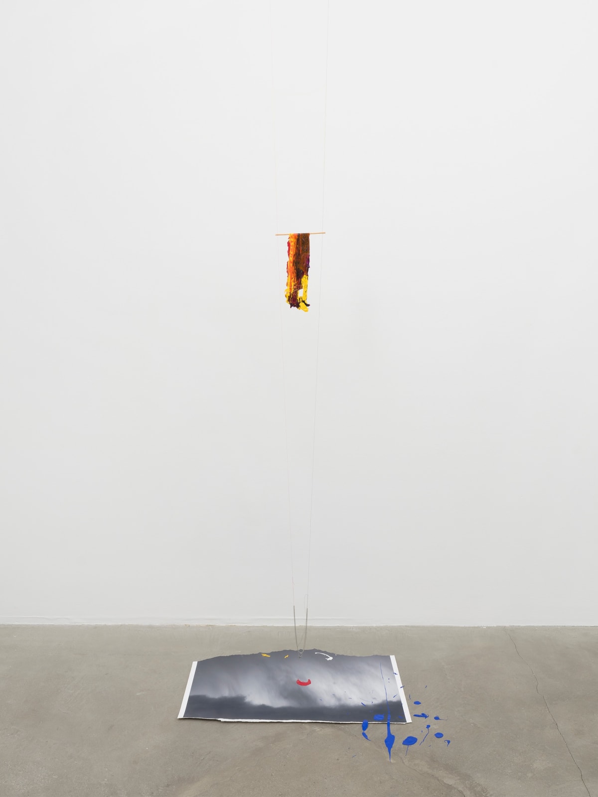 Image of Storm with Paint Hanging (Fragment Series).