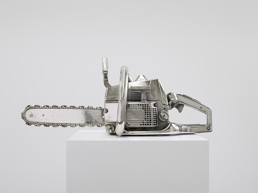 Chainsaw chromed
