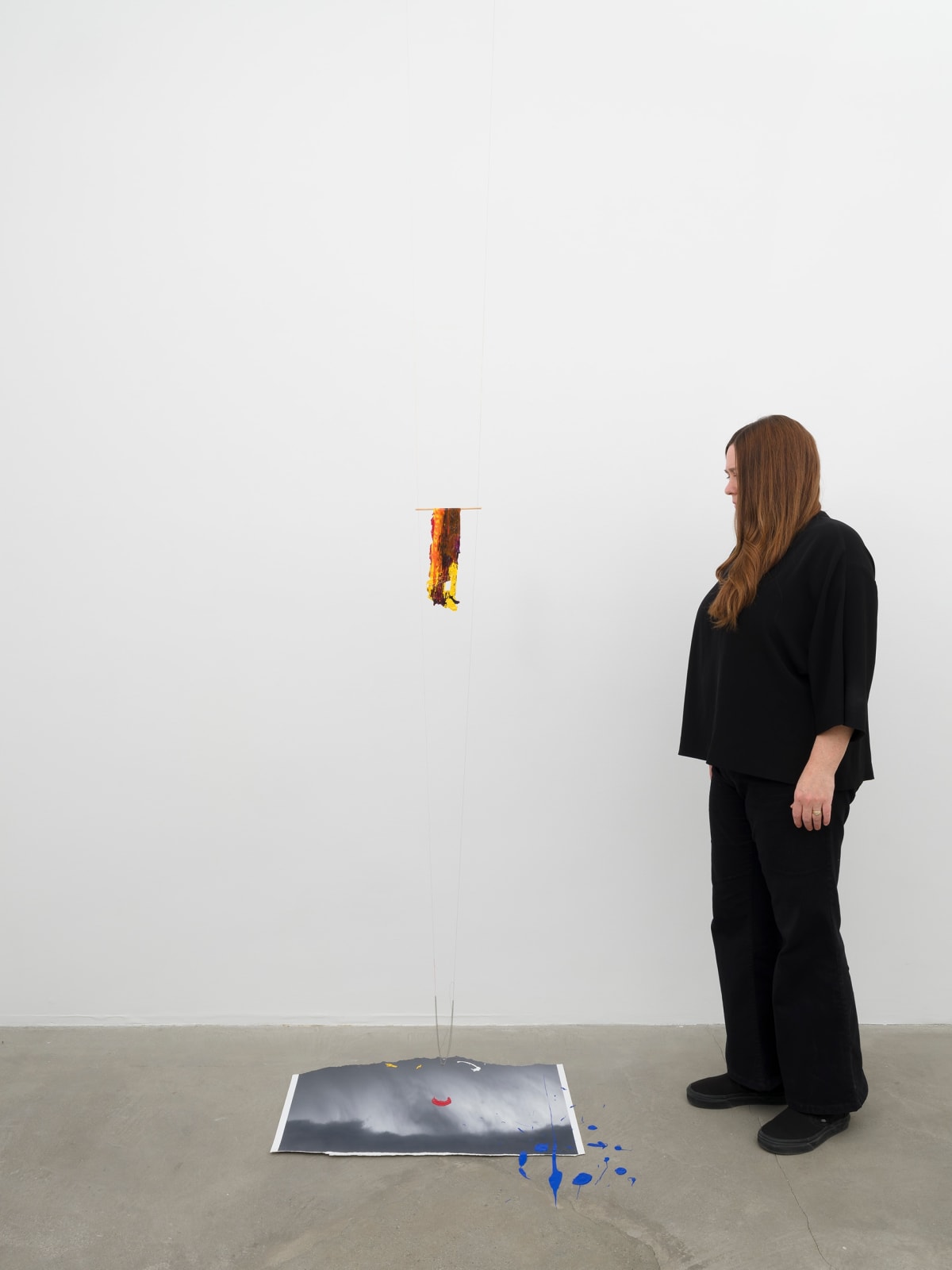 Image of Storm with Paint Hanging (Fragment Series).