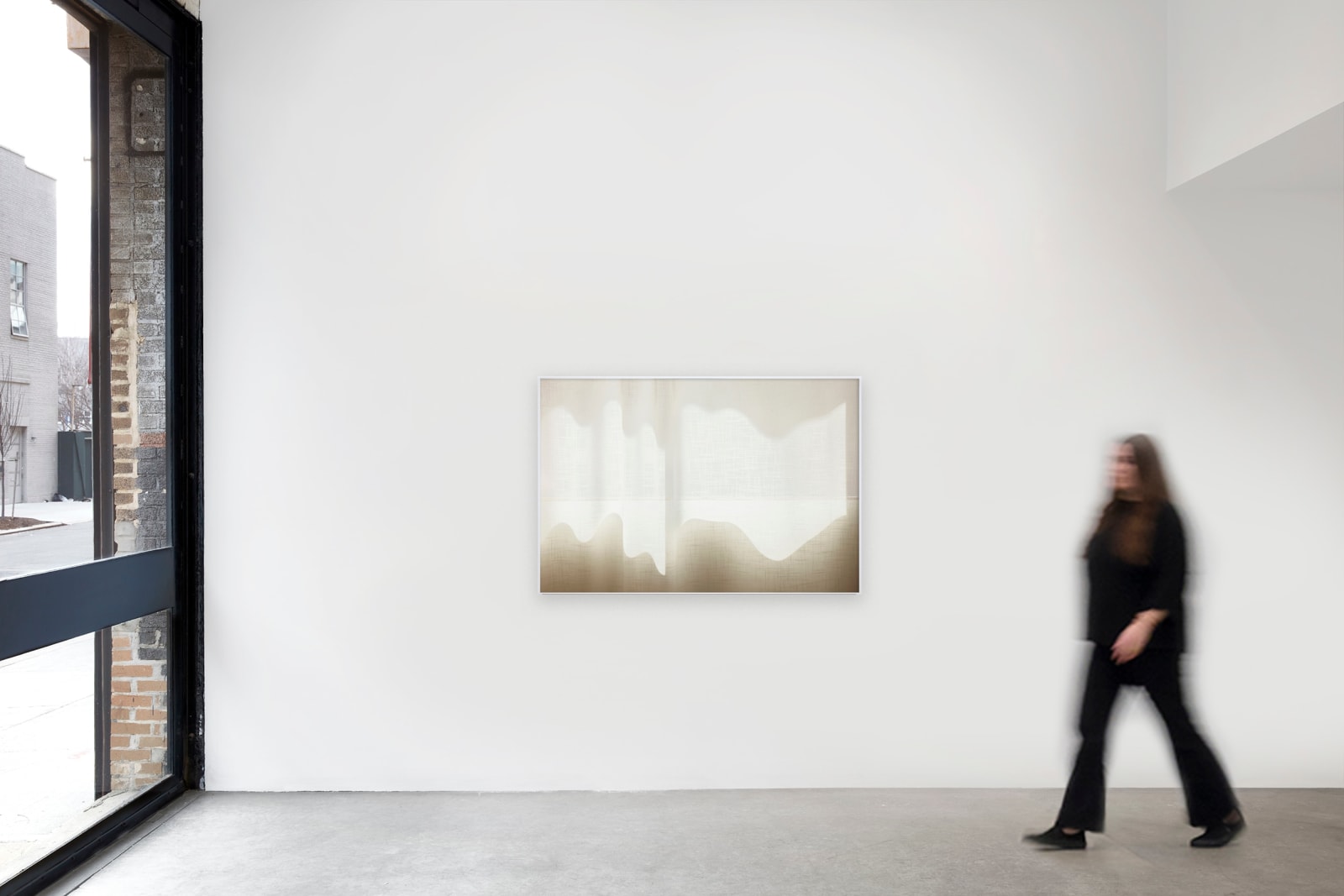 Image of ... and to draw a bright white line with light (Untitled 11.8).