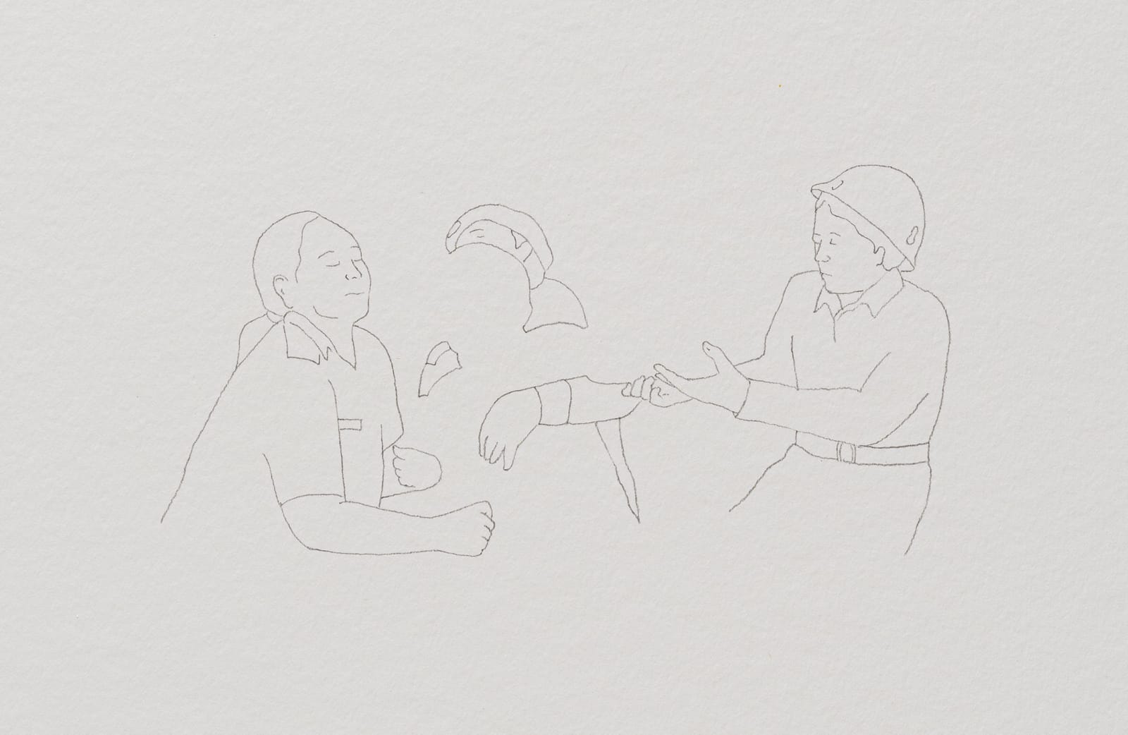 Image of Untitled (From Nothing will go on Record Series).