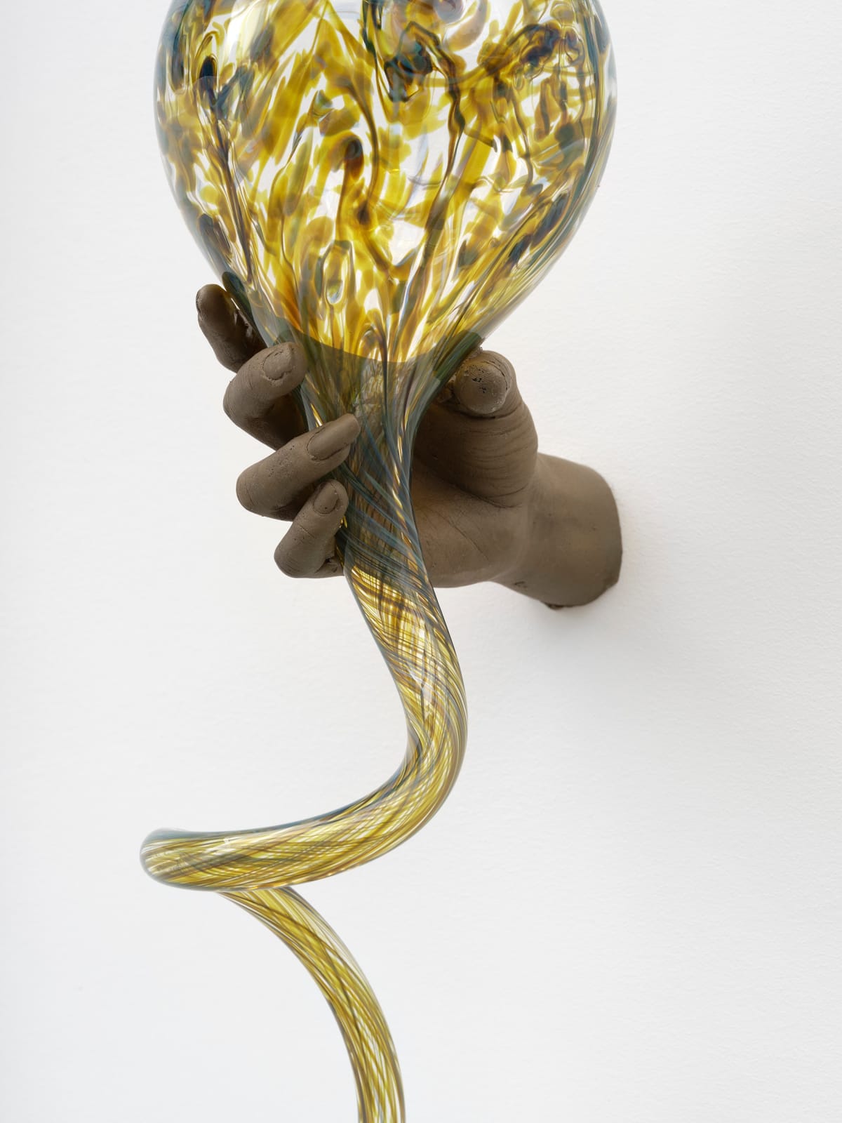 Kelly Akashi's sculpture