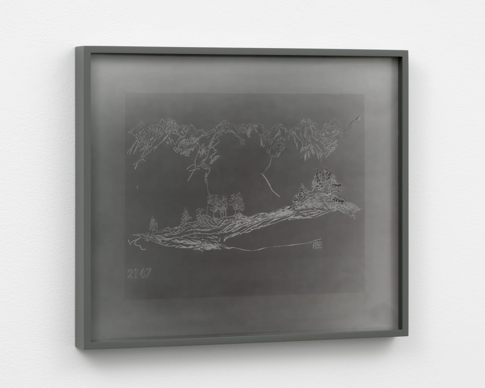 Image of Hochgebirgslandschaft, 1943/2024 (Version II)