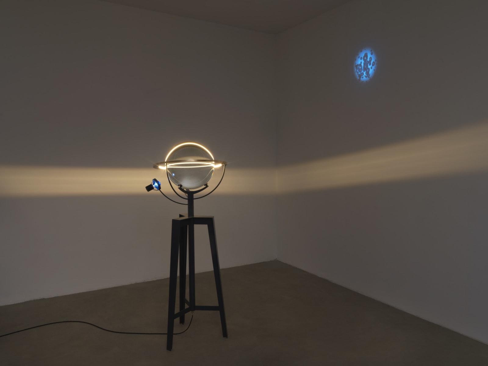 Olafur eliasson tripod with crystal spheres