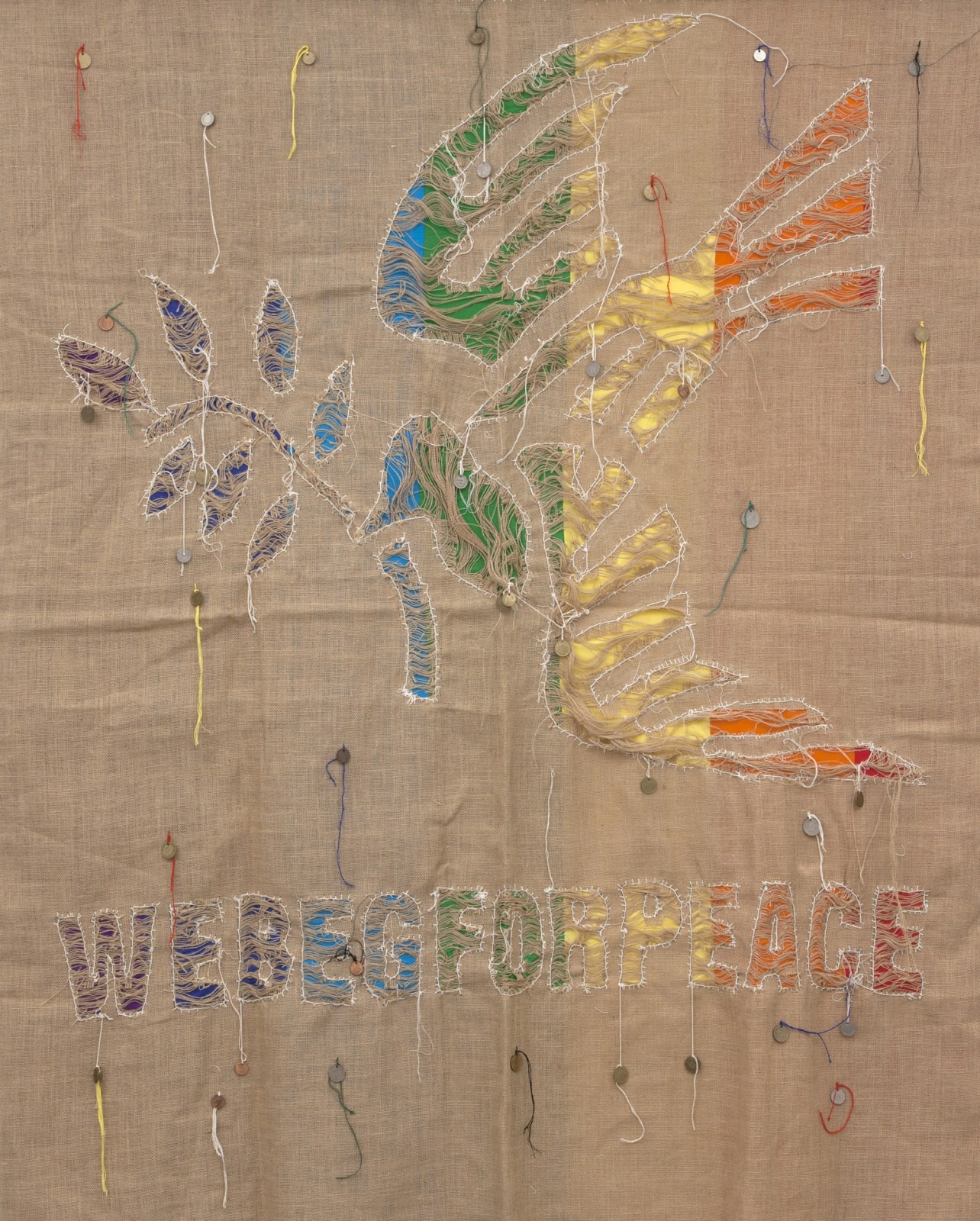 Meschac Gaba, Glue Me Peace - We beg for Peace, 2005