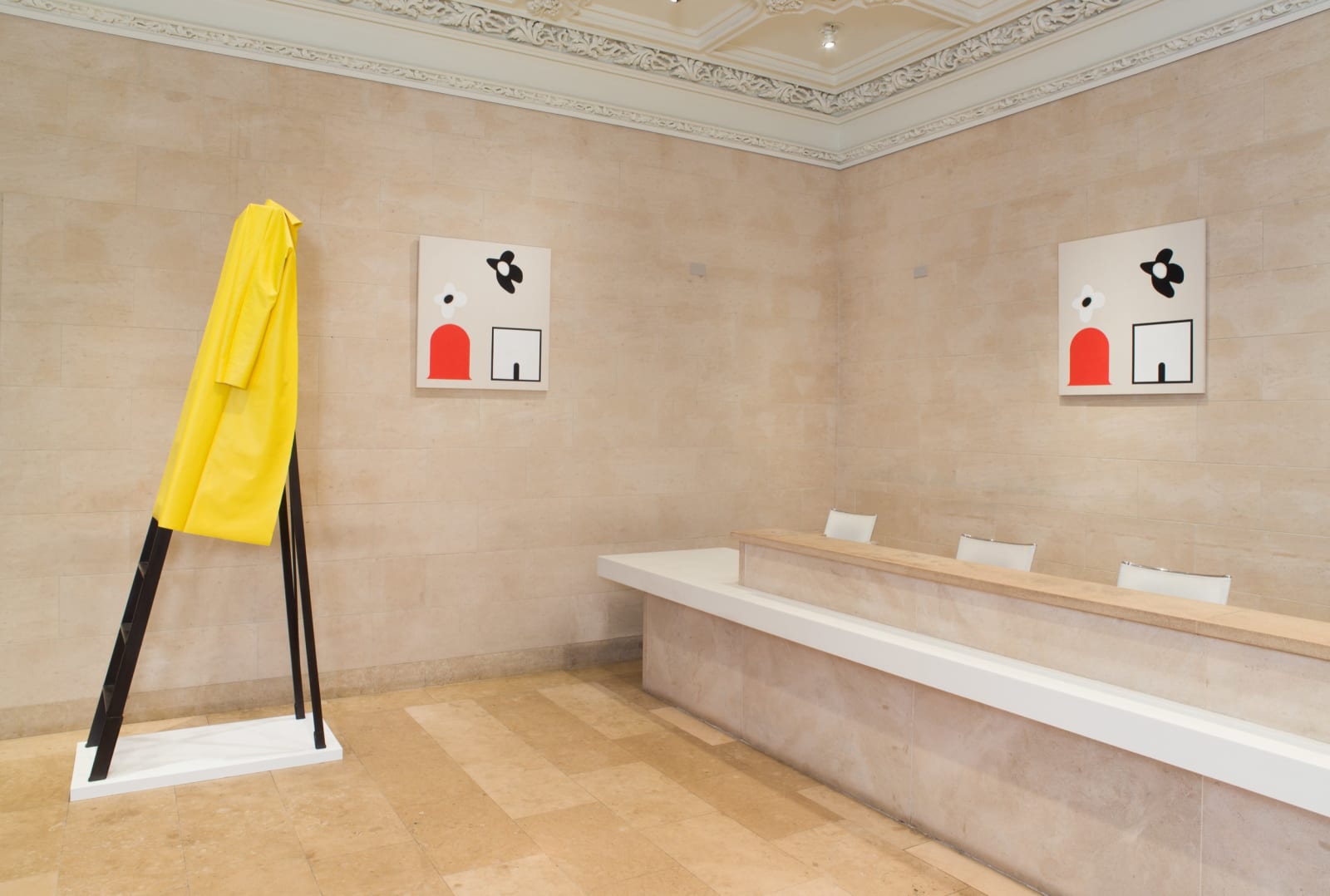 Installation view, Crowd Rehearsal, Jewish Museum