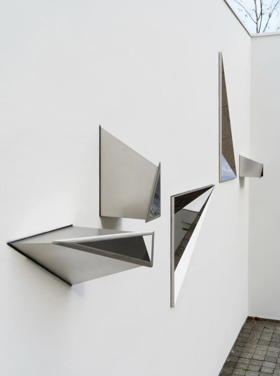 Image of The curious museum wall.