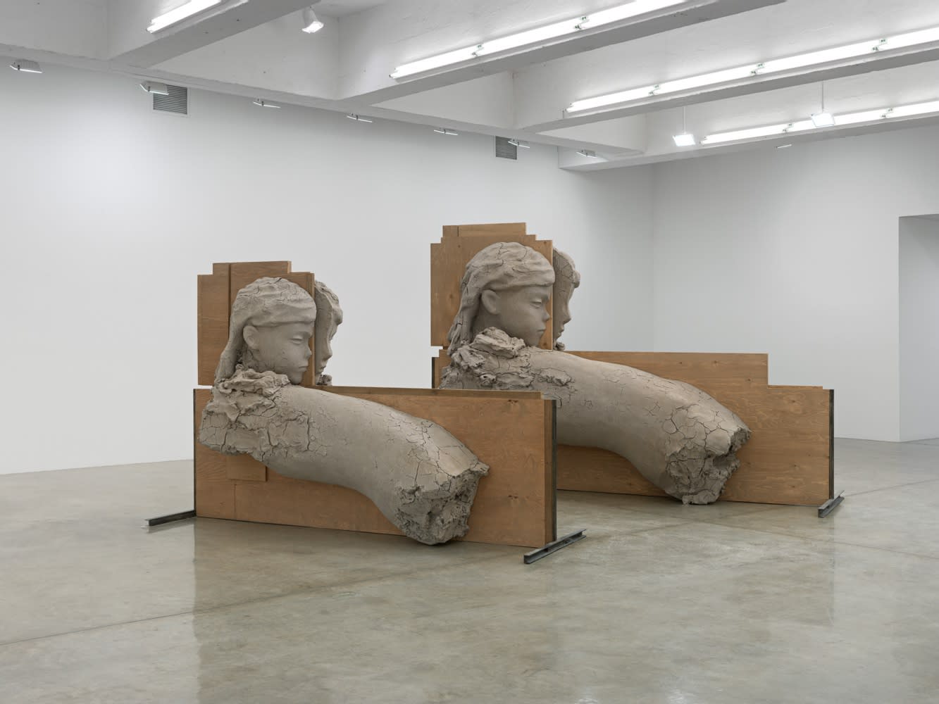 Room with Unfired Clay Figures