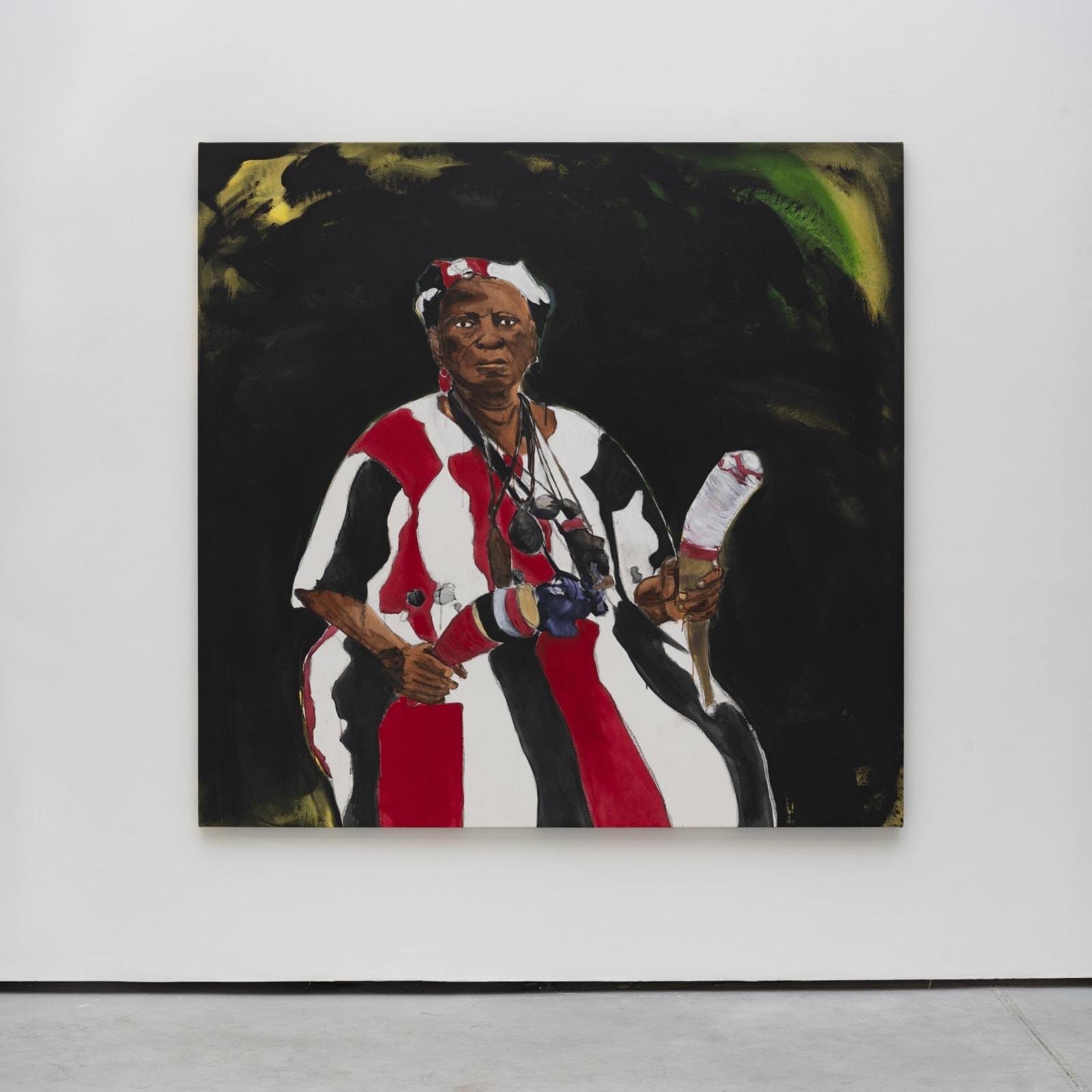 Image of Retrato de mãe de santo de Exu