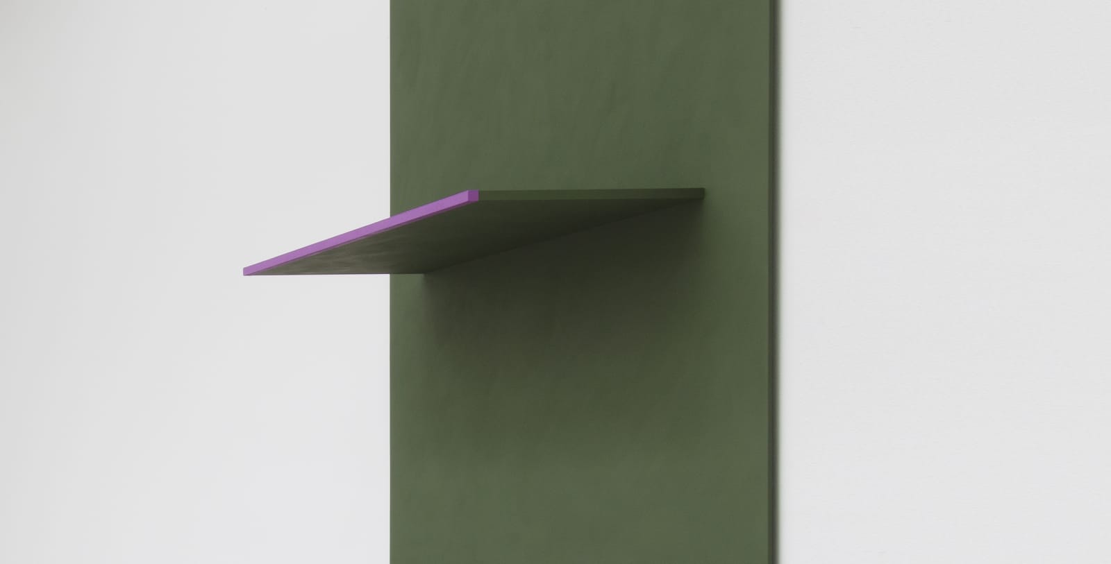 Green wall mounted body board sculpture