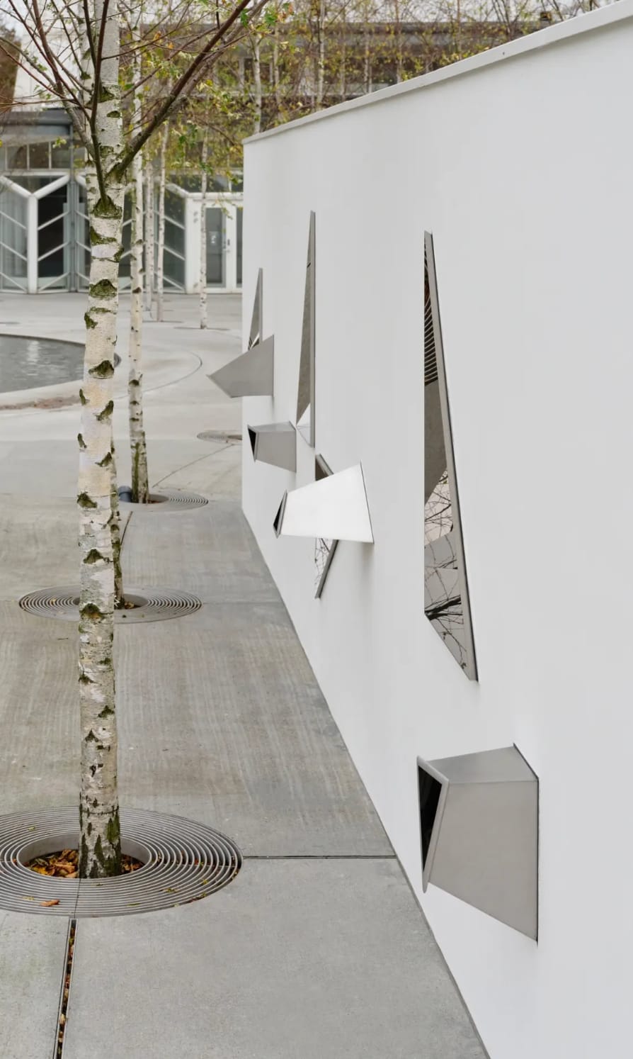 Image of The curious museum wall.