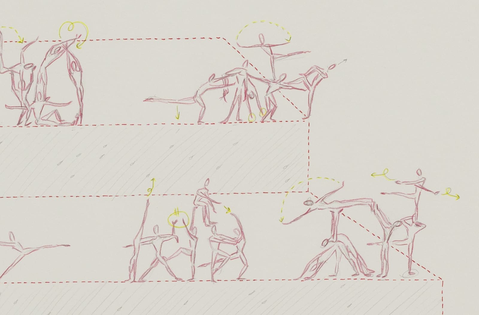 hollander drawings of dance movements