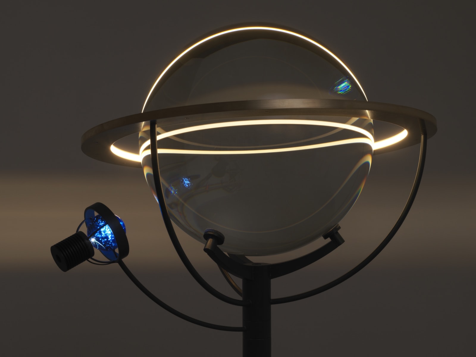 Olafur eliasson tripod with crystal spheres