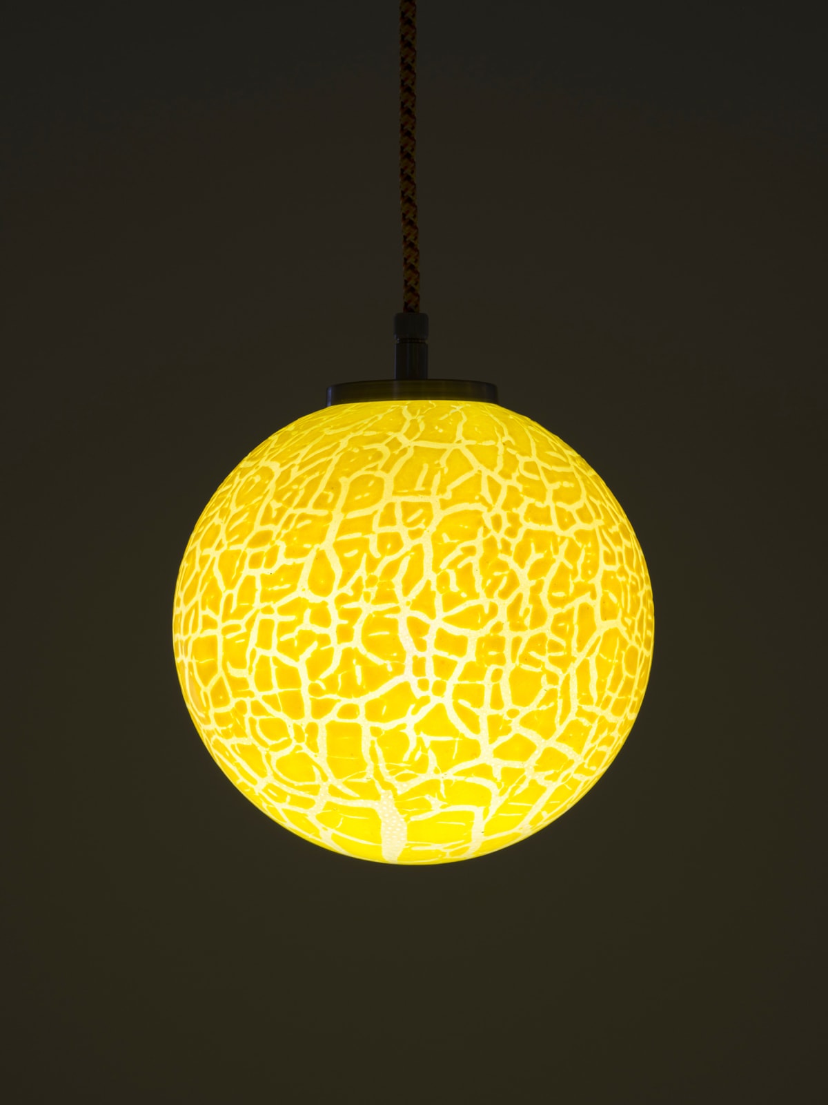 Slavs and Tatars lamp turned on