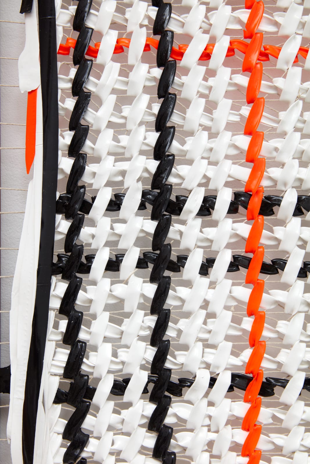 Image of Core Memory, Plaid (Black, White, and Fluorescent Orange) .