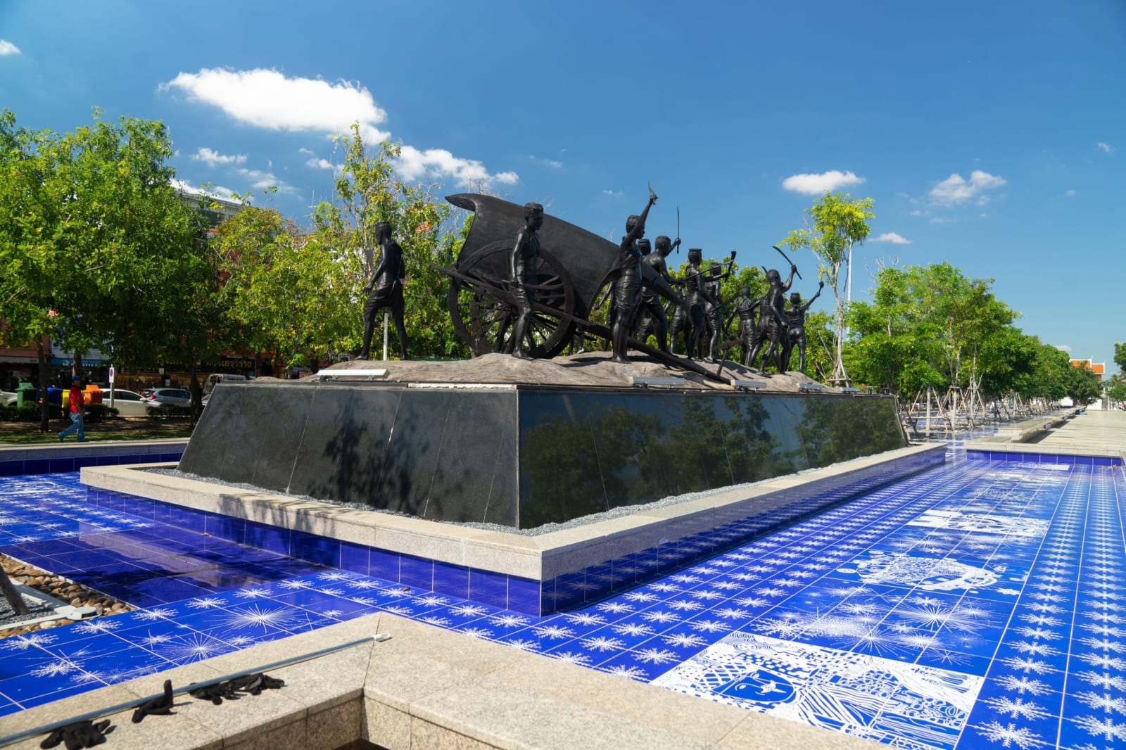 PERMANENT INSTALLATION: The Wishes Boulevard, Korat, Thailand