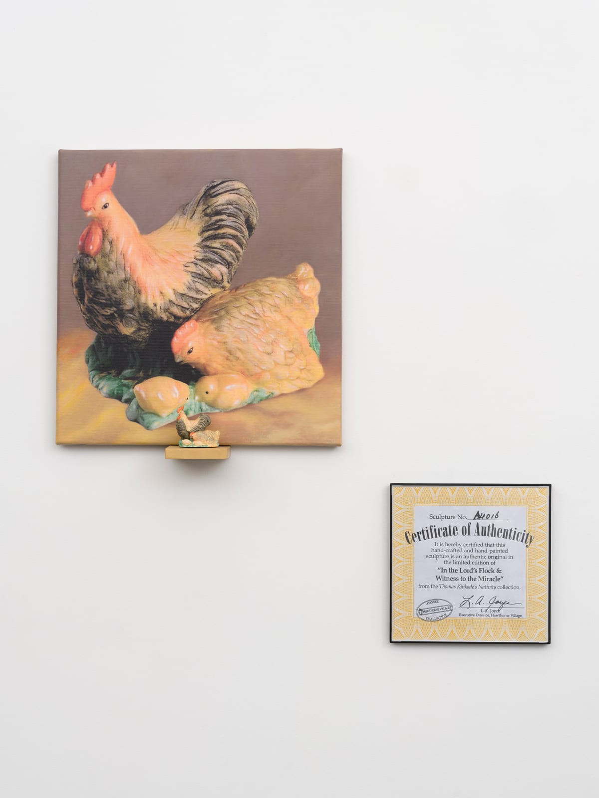 Thomas Kinkade: The Lord’s Flock & Witness to the Miracle (Performance Relic)
