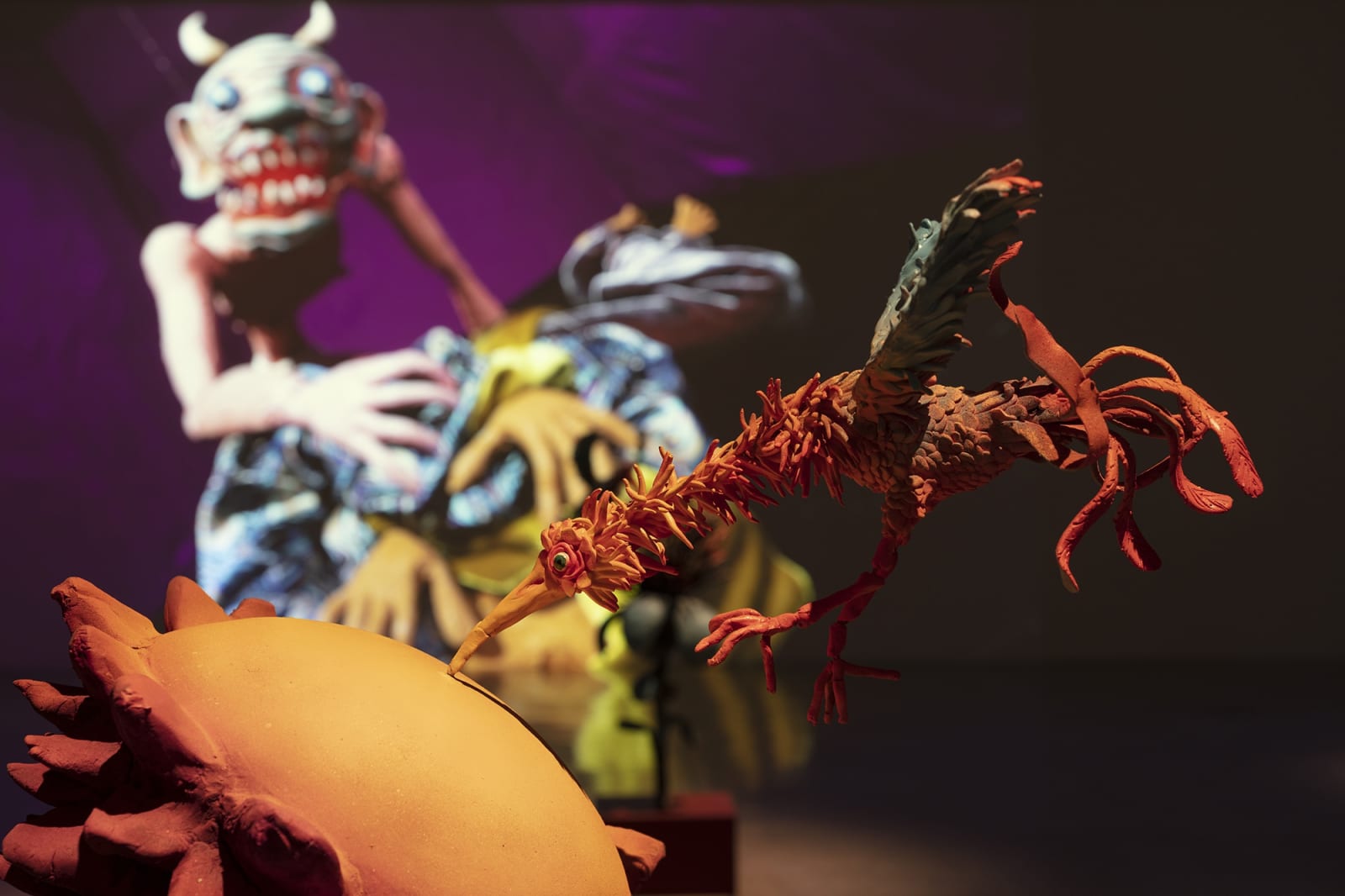 One Last Trip to The Underworld, installation view