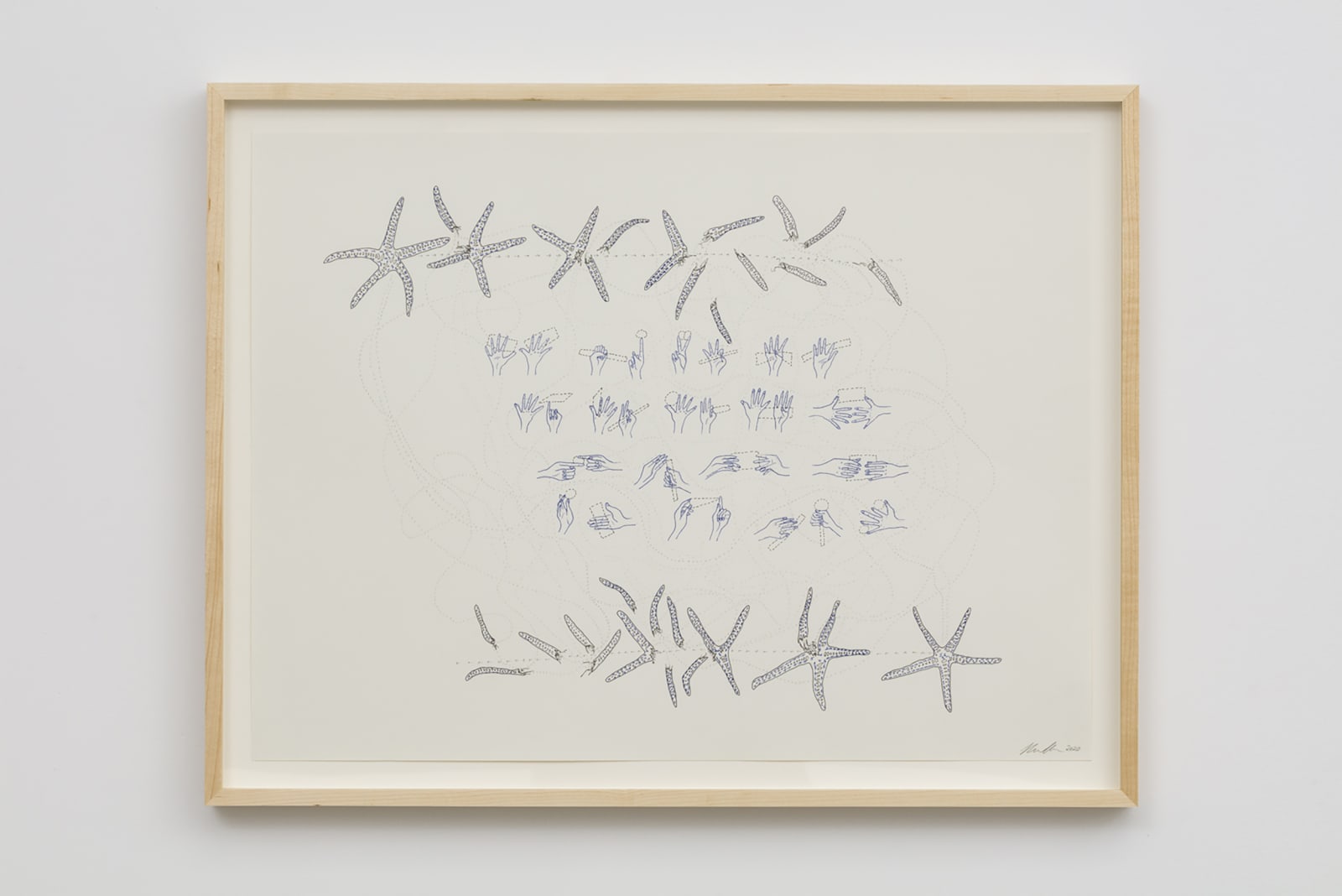 Hollander drawing of dance movements