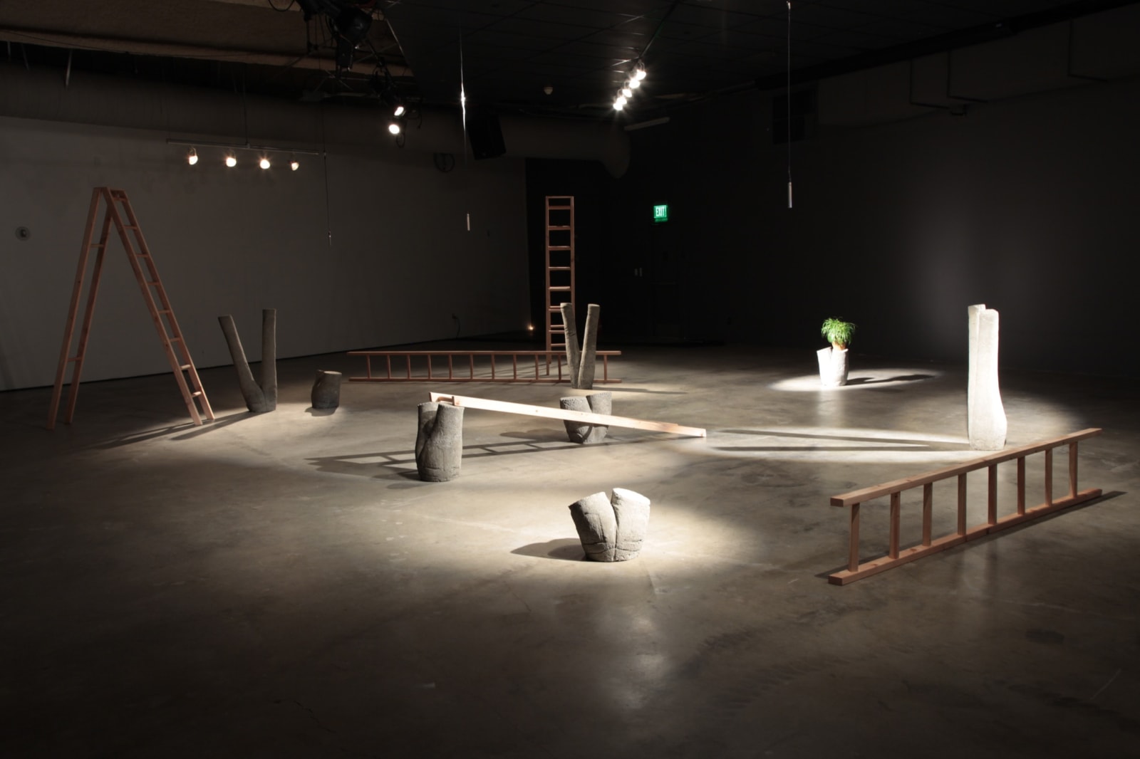 Installation view, Brutal Set, Made in LA, Hammer Museum