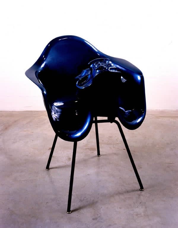Untitled (Metallic blue)