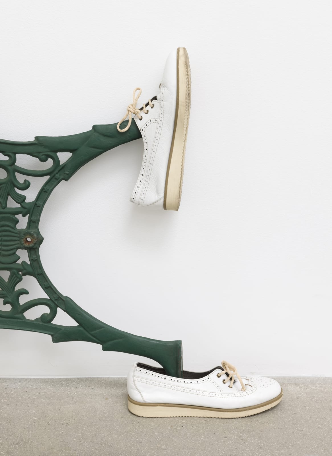 Image of Catachresis #88 (Legs of the chair, arm of the chair, eye of the potato, tongues of the shoes).