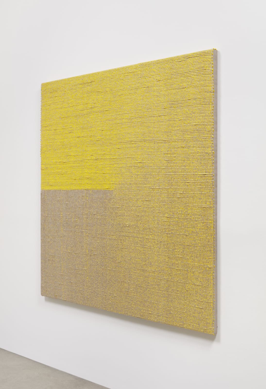 analia saban yellow woven work