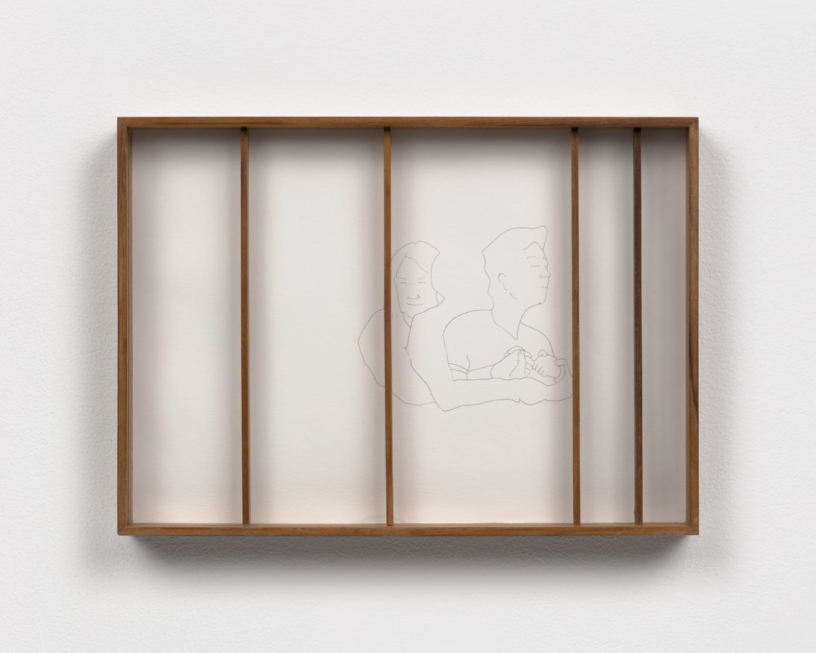 Shilpa Gupta, Untitled (Jailed poets drawing), 2018