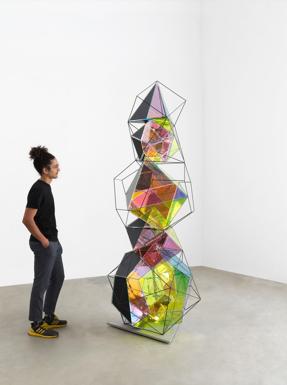 Image of Olafur Eliasson sculpture Probability of conscious gravitation
