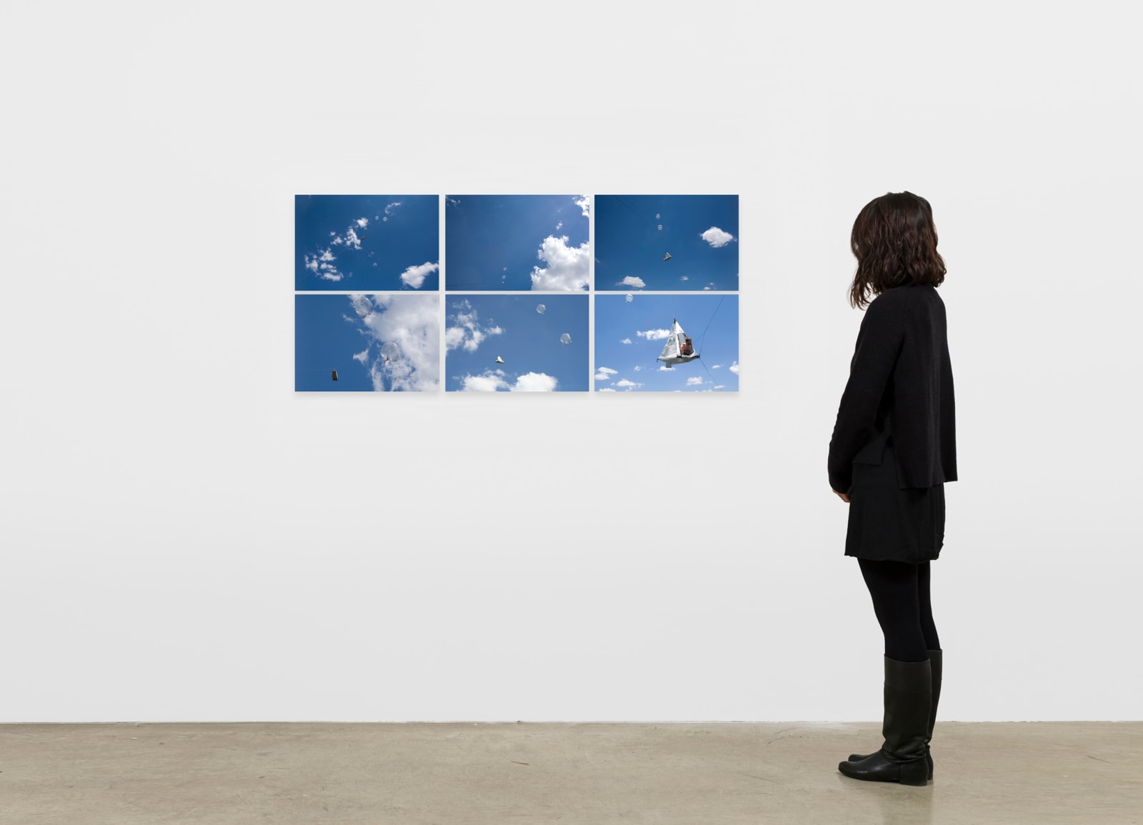 Saraceno photos of modules in the sky