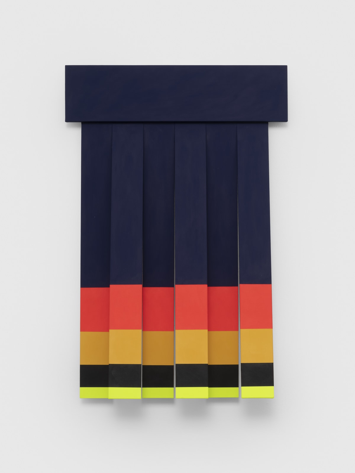 wall mounted sculpture with arms sticking out