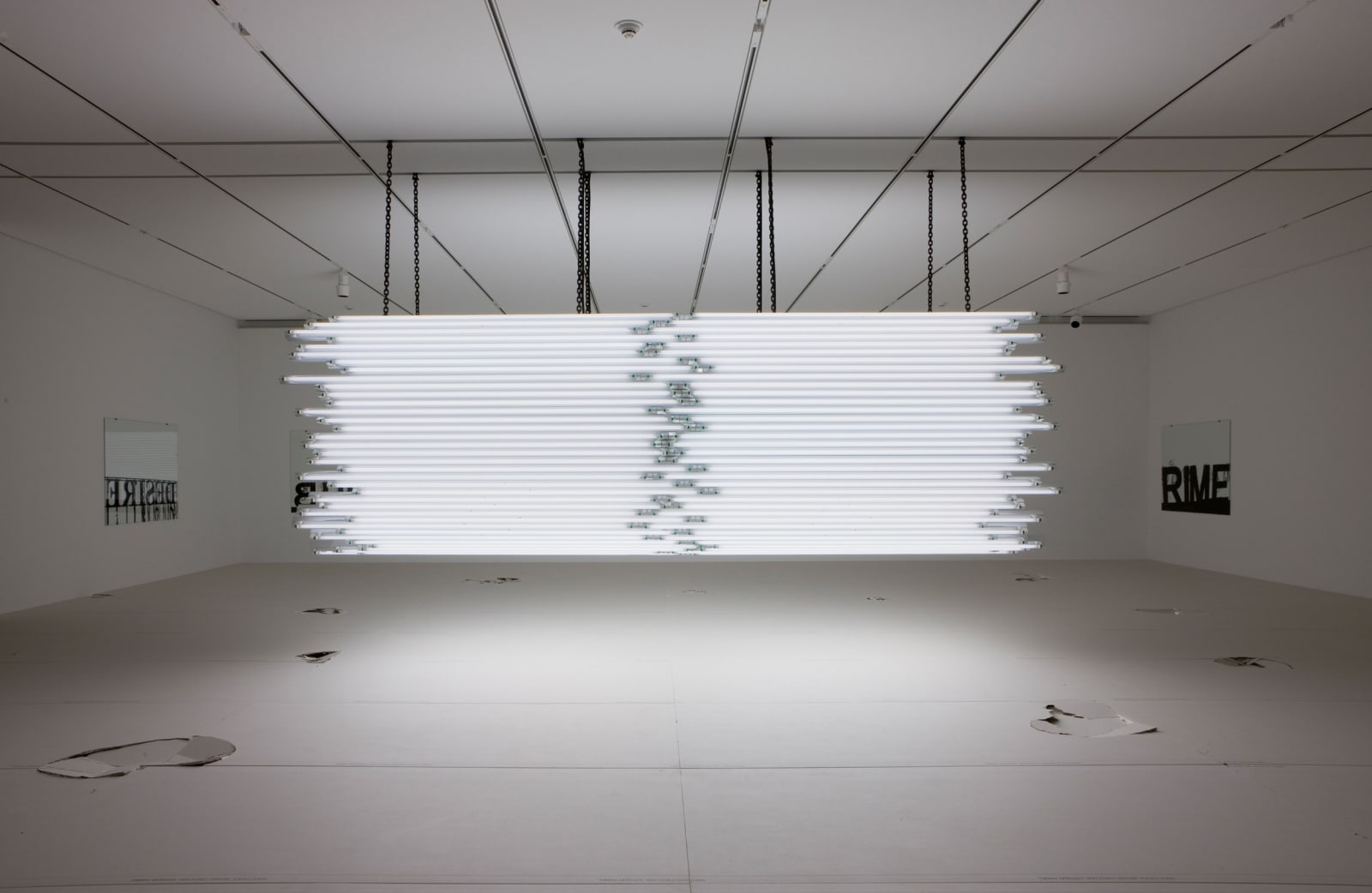 Exhibition view, Focus: Monica Bonvicini–Light Me Black, The Art Institute of Chicago, Chicago